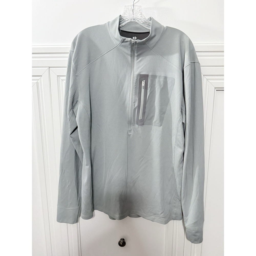 GoLite RePlay Men's‎ 1/2 Zip Pullover Grey Size XL